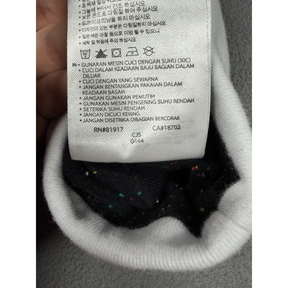 Nike Baby Beanie Hat 0-6 Months Black Speckled Knit Unisex Infant Swoosh